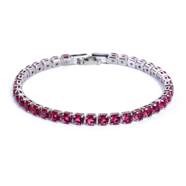 Fashion Charm CZ Tennis Bracelet for Women Crystal Zircon Jewelry Adjustable Gold Silver Color Box Chain Bracelets Gift